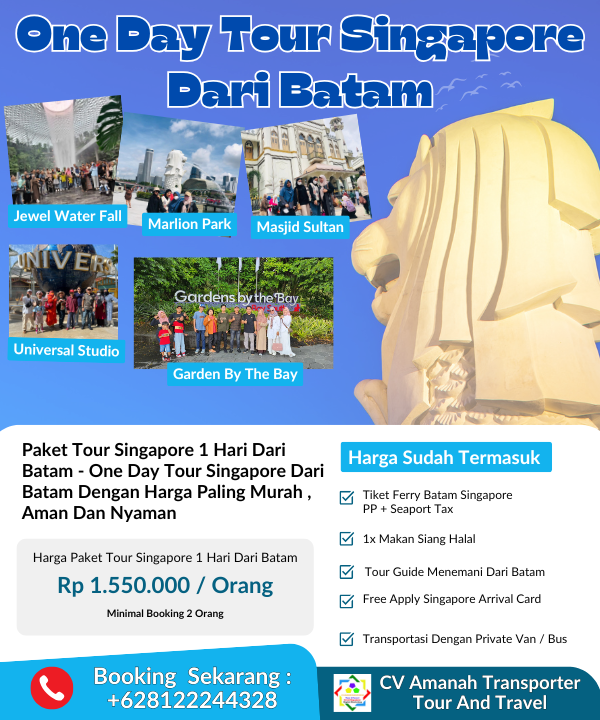 One Day Tour Singapore