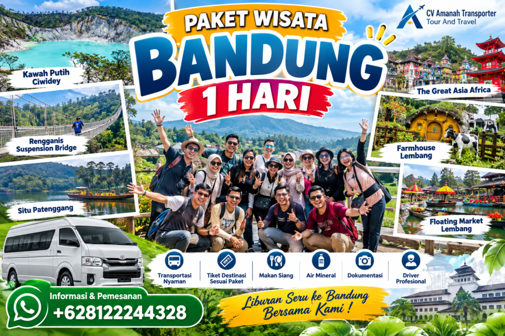 Paket Wisata Bandung 1 Hari