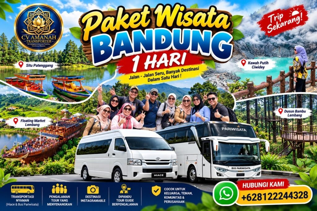 Paket Wisata Bandung 1 Hari Murah