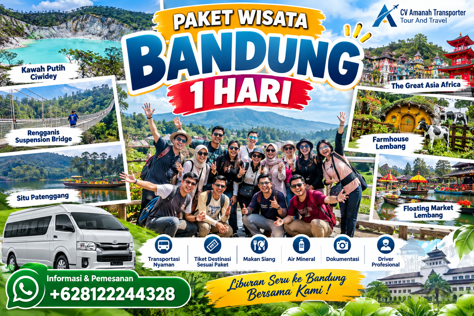 Paket Wisata Bandung 1 Hari