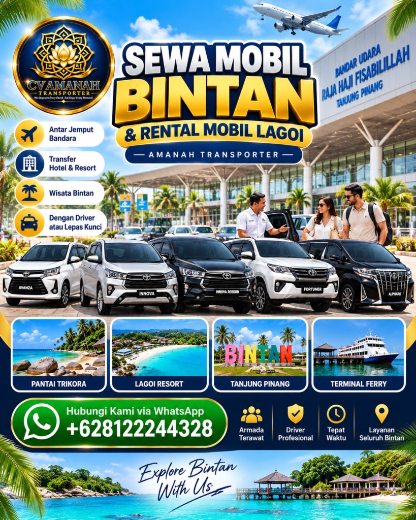 Sewa Mobil Bintan Lagoi Amanah Transporter