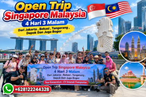 Open Trip 4D3N 2 Negara Singapore Malaysia Dari Jakarta